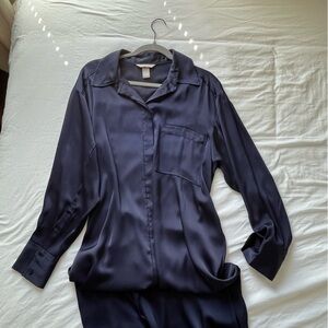 HnM Maxi Button up Slip dress